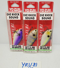 SET YRV81 3pc Yo-zuri  17g 65mm Ratti'n Vibe One Knock Sound Fishing Lure Japan