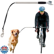Hands-Free Dog Bike Leash Attachment Quick-Install Bicycle Exerci