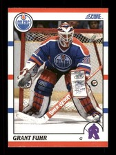  1990 Grant Fuhr 31 Oilers 31 Score Hockey Sports Trading Card 