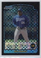 2003 Bowman Chrome X-Fractor Ken Harvey #164 8mr