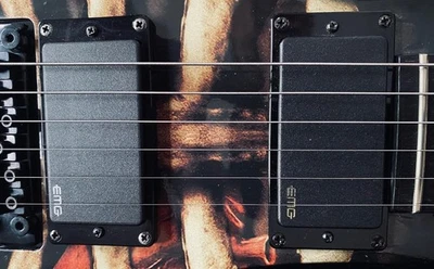 DBZ Venom GX Thoracic Flying V Electric Guitar EMG 81/85 with Hard