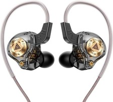 Wired Gaming Headphones IEM Earphones with 1DD  QKZ ENZO in Ear Monitor, Hifi Ear