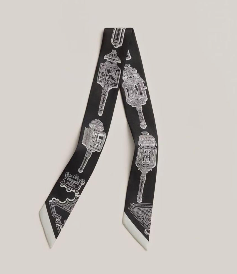 NEW Hermes Merveilleuses Lanternes Lantern Twilly - Black Noir