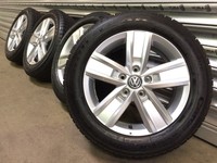 Cerchi In Lega Vw T5 T6 7H 7E California Devonport Pneumatici Per Tutte Le Stagioni 215/60 17 Nuovi