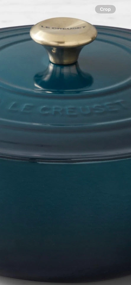 ~Le Creuset *NUEVO* Horno Holandés Redondo 7.25Qt - Hierro Fundido Esmaltado -*Agave... Foto 2 de 4