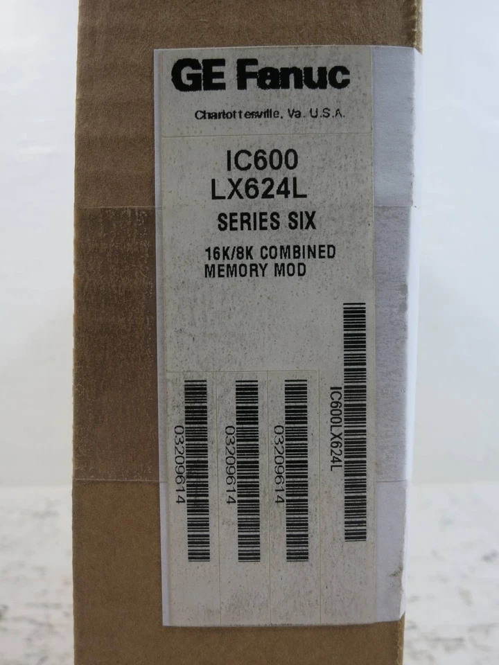 New GE Fanuc Series 6 IC600-LX624L Combined Memory Module PLC IC600LX624L NIB - Image 2 of 3