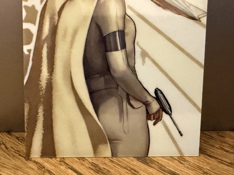 2025 Topps Chrome Star Wars - Padme Amidala Galactic Graffiti SSP GG-16 Foto 3 de 4