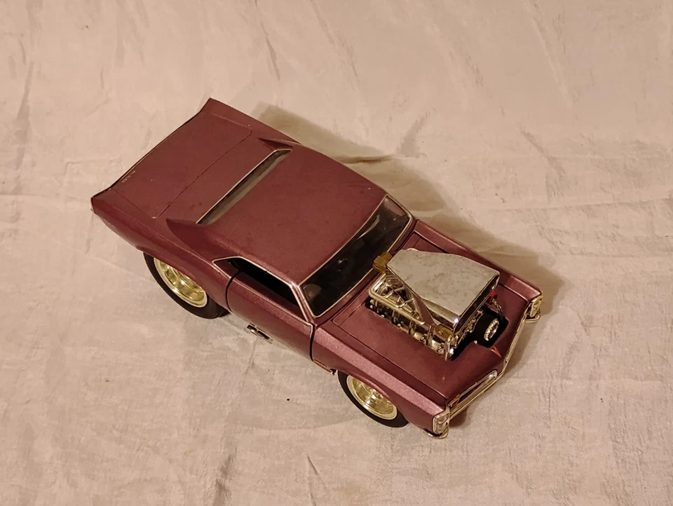 Vintage 2003 Funline Purple Rain 1966 GTO Muscle Machine Die-cast Car 1/18 *GUC* - Image 2 of 4