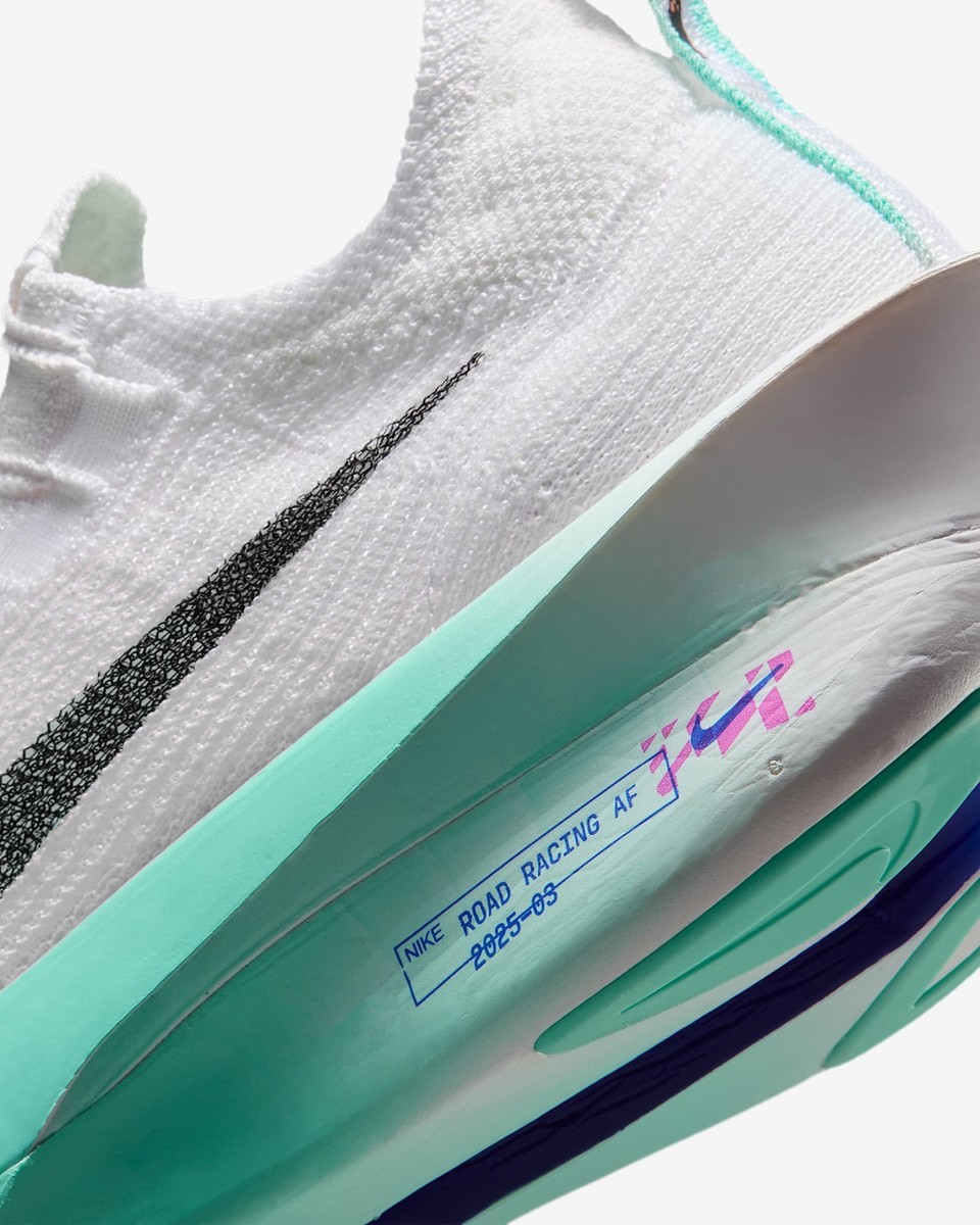NIKE Alphafly 3 FD8311-104 White Hyper Turquoise Concord Black | eBay