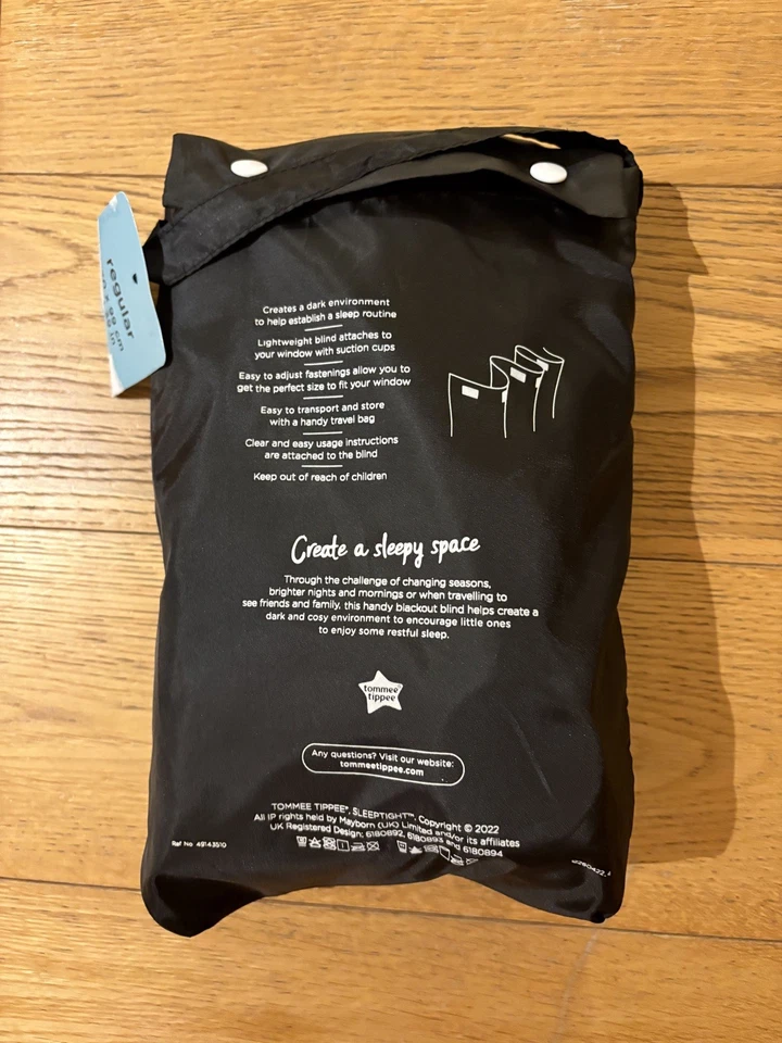 Tommee Tippee | Sleeptight Portable Blackout Blind | Size Regular (130 x 99 cm) - Image 2 of 3