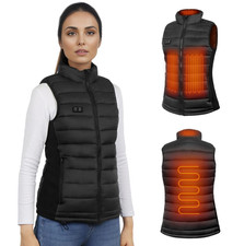 Womens Multi-Zone Heated Gilet with 10000mah Powerbank - Medium (HC46)