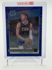 2020-21 Panini Donruss - Rated Rookies LaMelo Ball #202 Choice Blue #/49