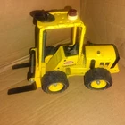 Tonka VTG Pressed Steel Metal Forklift Toy Yellow 52900 XR-101 vintage