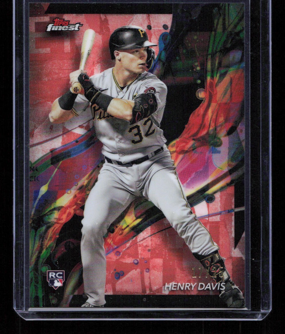 Henry Davis 2024 Finest #15 Common Orange Refractor Rookie /25