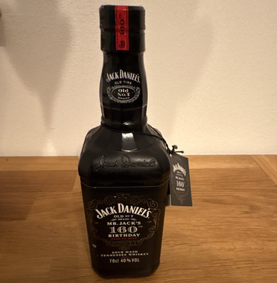 Jack Daniel s ''Mr. Jack s 160th Birthday'' Tennessee Whiskey 700 ml 40%
