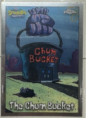 2025 Topps Chrome SpongeBob The Chum Bucket Base #48