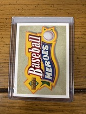 1992 Upper Deck #NNO Header Card Baseball Heroes: Johnny Bench and Joe Morgan