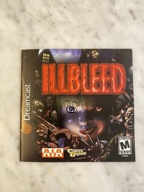 Illbleed Sega Dreamcast 2001 Complete in Box with Manual US Version
