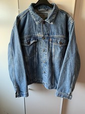 Levis Orange Tab Blue Denim Women’s Jacket Size 12/S 