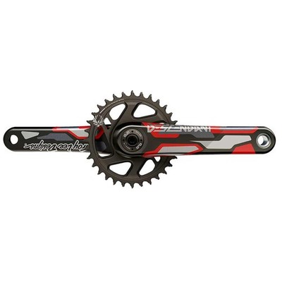 TruVativ Descendant CoLab 12-Speed 175mm Direct Mount 32t 52mm Red
