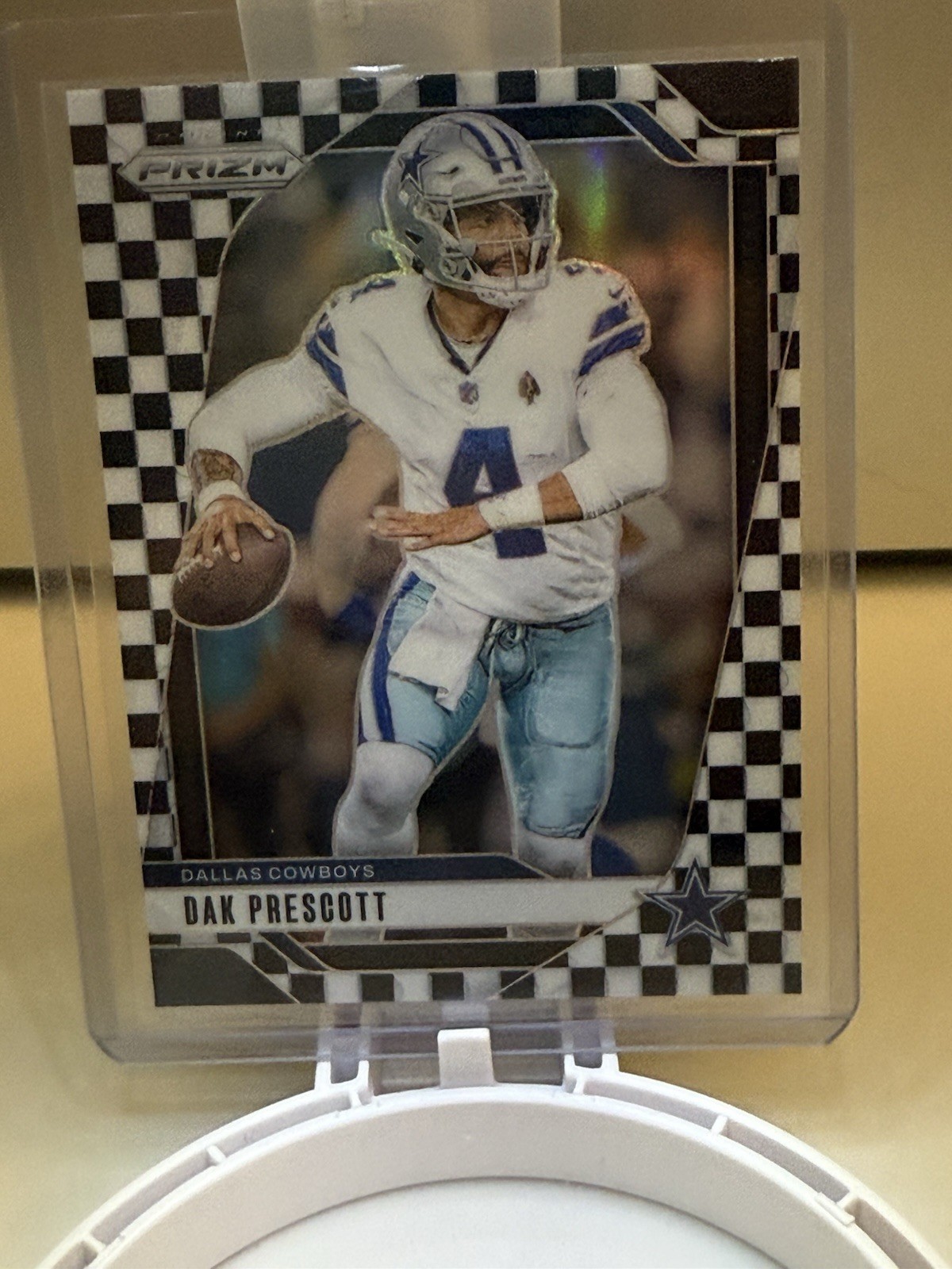 2024 Panini Prizm - Dak Prescott #73 Black & White Checker Prizm