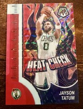 2023-24 Panini Mosaic Heat Check Prizm #15 Jayson Tatum Boston Celtics