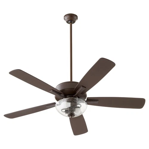 Oiled Bronze 52"Ceiling Fan from the Ovation Collection - Picture 1 of 2