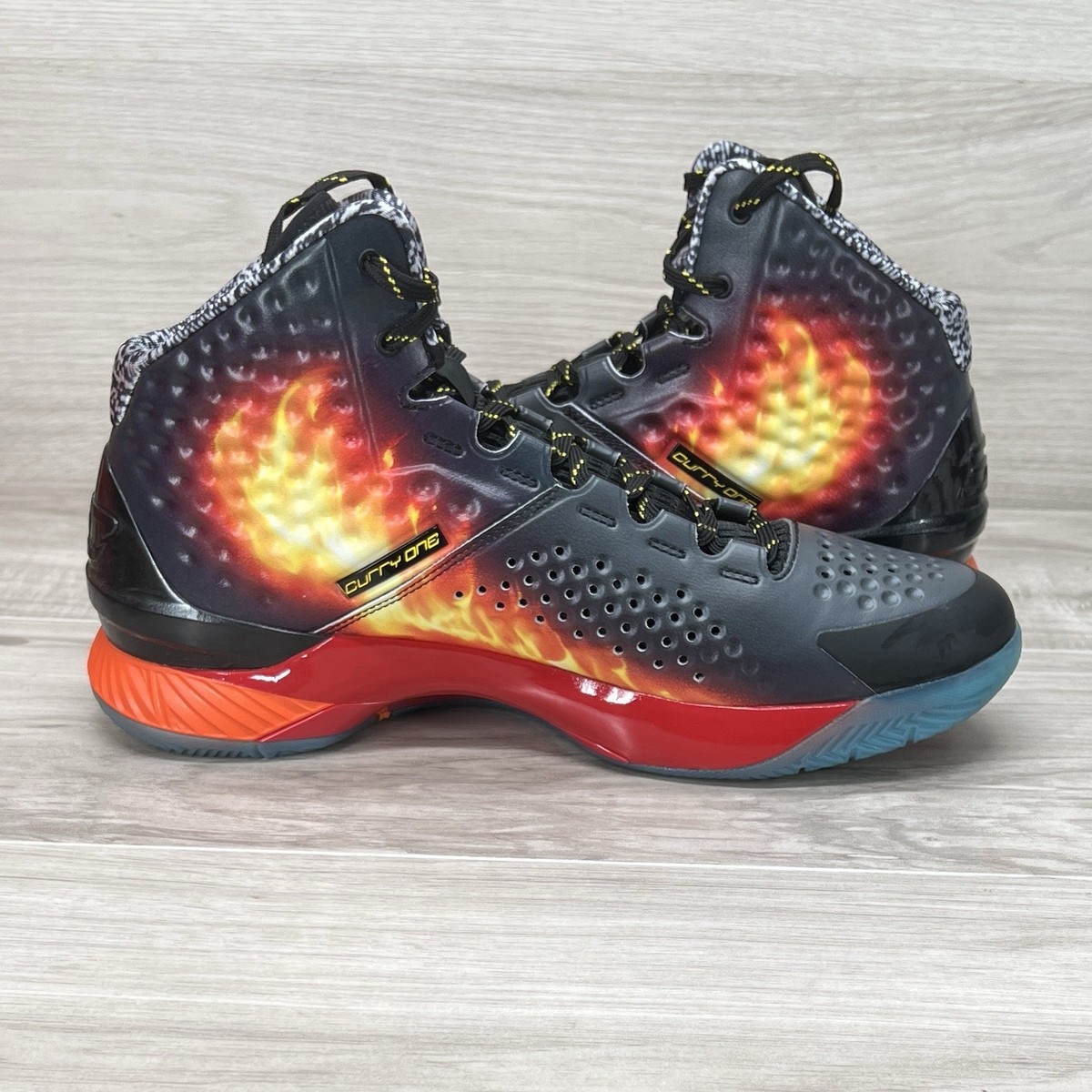 Under Armour Curry 1 Retro Curry Jam Basketball Shoes 3028138-001