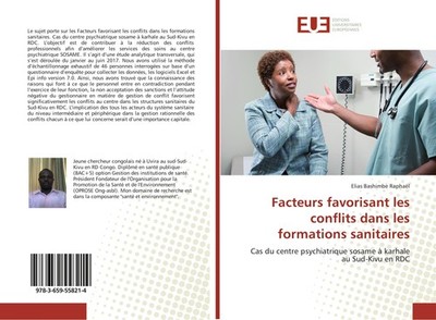 Facteurs favorisant les conflits dans les formations sanitaires Elias Bashimbe R