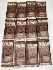 2x VGAN Vegan Chocolate Bars Milk Chocolate 6/Pack Exp 4/13/2027