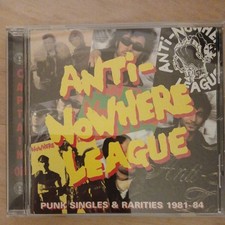 The Anti-Nowhere League - Punk Singles and Rarities 1981-1984 (CD, 2001)