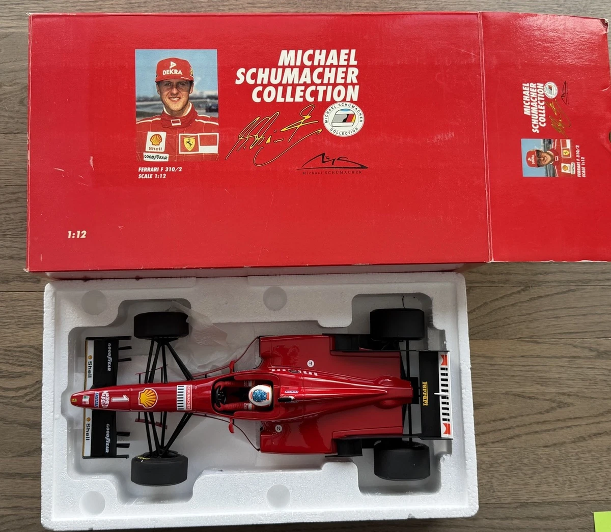 Michael Schumacher Diecast Formula 1 Cars Ferrari 1996 Vehicle