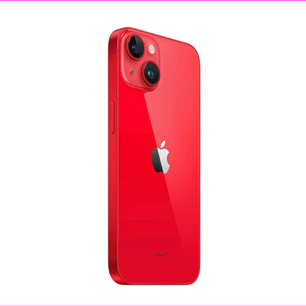 Apple iPhone 14 - 128GB/256GB/512GB, Red/Midnight, Unlocked, Free