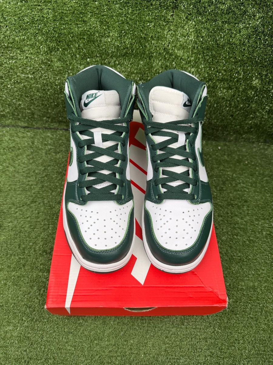 Size 9.5 - Nike Dunk SP High Spartan Green 194500694835| eBay