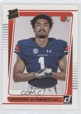 2021 Panini Donruss Rated Rookie Portrait Anthony Schwartz #282 Rookie RC 2l4
