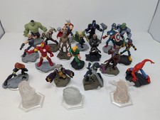 Disney Infinity 2.0 Marvel Lot Of 21 Pieces