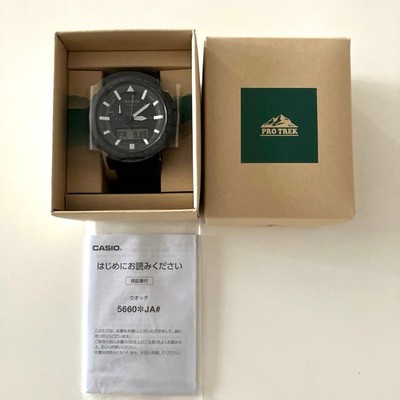 Casio Pro Trek PRW-6621Y-1JF Solar Radio Watch Used From Japan
