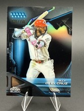 Topps Chrome Black 2026 Elly De La Cruz #100 Serial Numbered 038/150 Reds