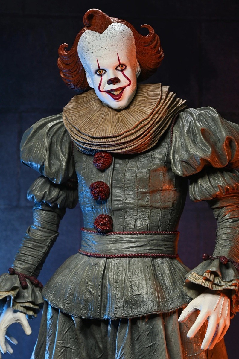 NECA 45459 18 Inches 1/4 Scale Pennywise Action Figure for sale