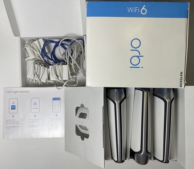 NETGEAR Orbi WiFi6 AX6000 メッシュWiFi 3台セット 【公式通販】