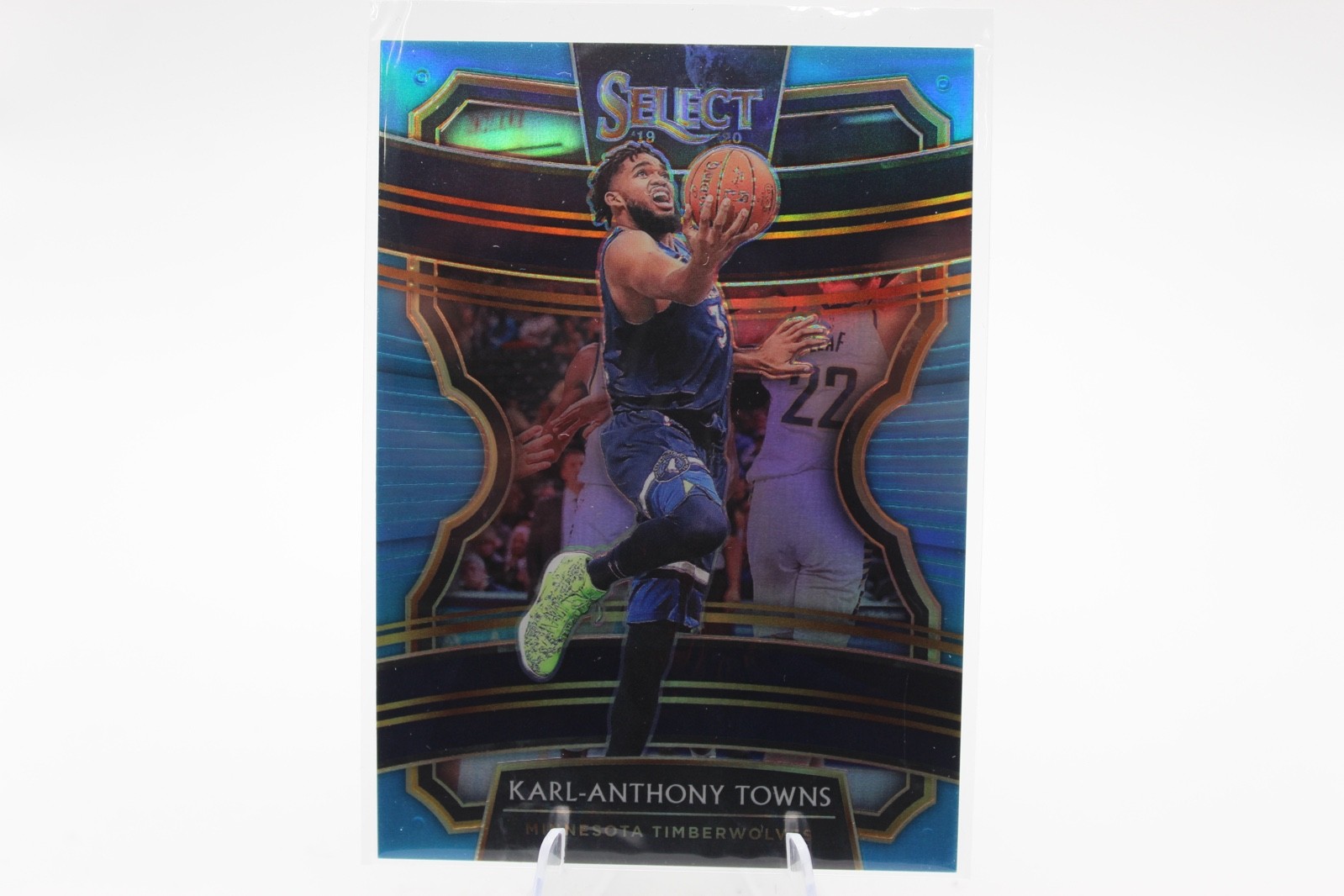 2019-20 Panini Select - Concourse Karl-Anthony Towns #25 Light Blue Prizm /299