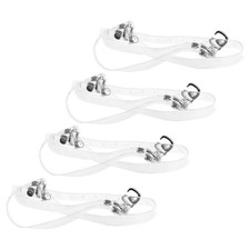 4 Pcs Clear High Heel Shoe Straps Straps Women Anti Loose Shoelaces