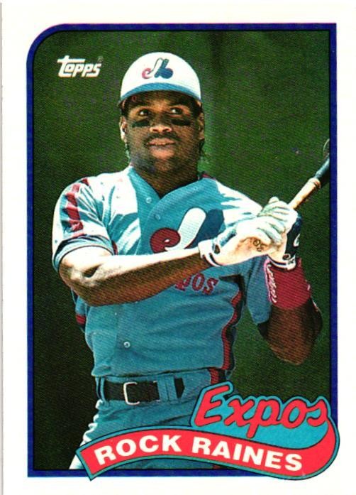 1989 Topps #560 Rock Raines