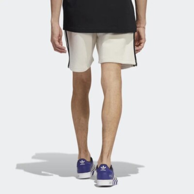 adidas Originals Men's SST Fleece Athletic Shorts in Alumina/Black at Nordstrom, Size X-Large