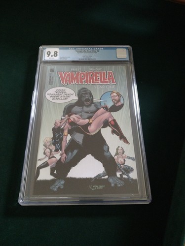 Vampirella: Year One #6 Comic Tropes Edition CGC universal grade 9.8 Dynamite
