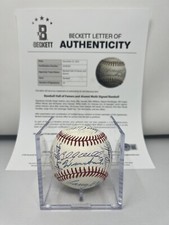Kessinger Williams Jenkins Herman Signed Cubs Legends Baseball Beckett 30 Autos
