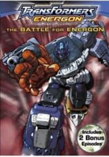 TRANSFORMERS THE BATTLE FOR ENERGON DVD FREE SHIPPING