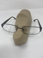 GUESS GU 1757 NGUNOL SATIN GUNMETAL FRAMES EYEGLASSES GU1757 56-17-145 NEW