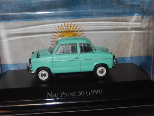 1959 NSU Prinz Diecast Car inolvidables Argentina New Sealed 1/43 USA Seller - Picture 5 of 10