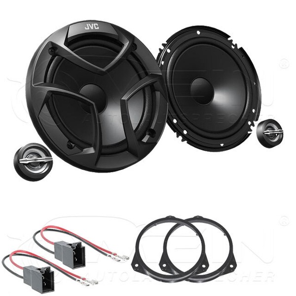 JVC Lautsprecher FüR Opel Signum 2003-2008 Heck TüR Hinten 2-Wege 300W 165 #AMA7-image